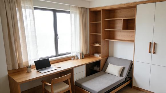 轻北欧 60 平小公寓，小户型解锁刚需居所的烟火气