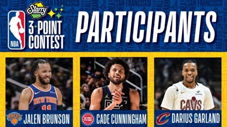 2025全明星三分大赛名单出炉，利拉德领衔夺冠热门