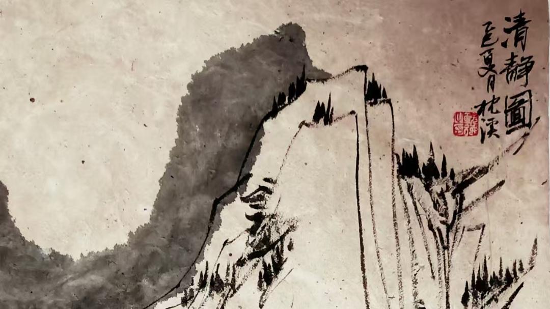 画家王毅德，寥寥数笔而神采毕现，作品被广泛收藏