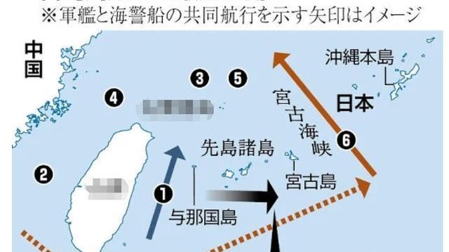 我海警“全副武装”巡逻钓鱼岛，舰首76毫米舰炮，令日媒很诧异