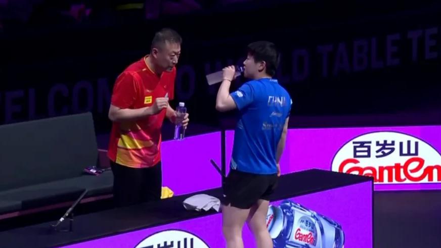 冠军赛：孙颖莎时隔45天，二杀波兰一姐，马琳主教练罕见坐镇场外