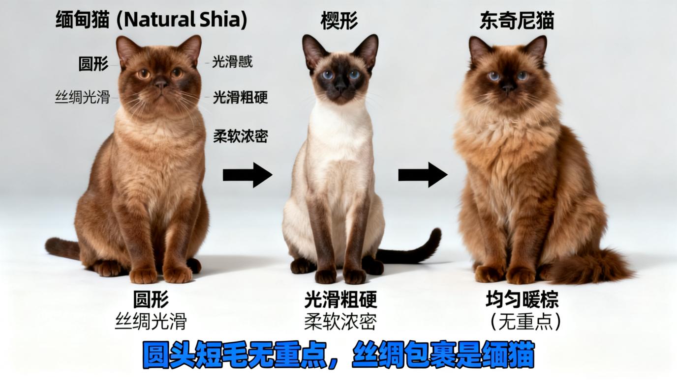 缅甸猫 Natural SH：丝绸包裹的活力精灵