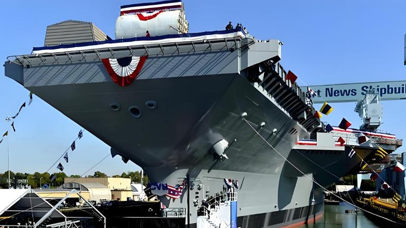 112000吨航母即将亮相，搭载75架五代机，技术或领先全球50年