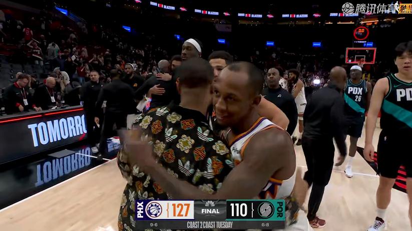 17分惨败！杨瀚森9+5+3，赛后利拉德走入场内，狄龙接受记者采访