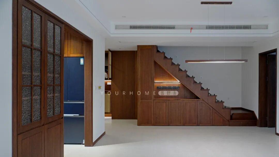 全屋定制案例｜重庆保利堂悦中古风木作