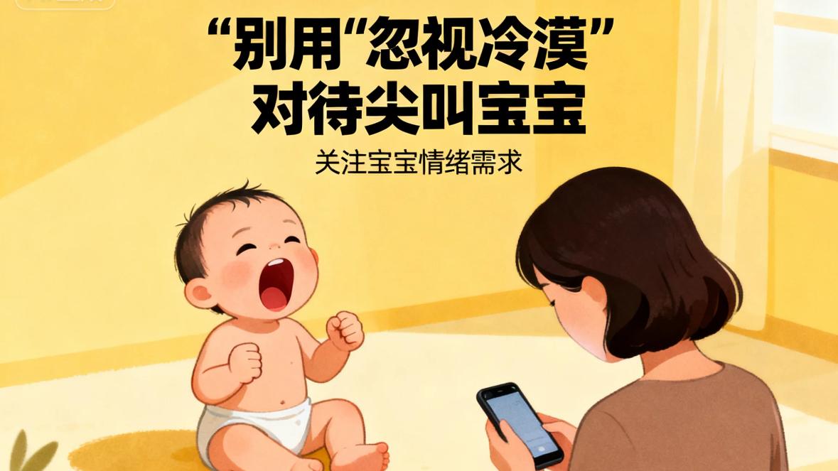 宝宝尖叫期千万别做这3件事，小心伤娃又伤心