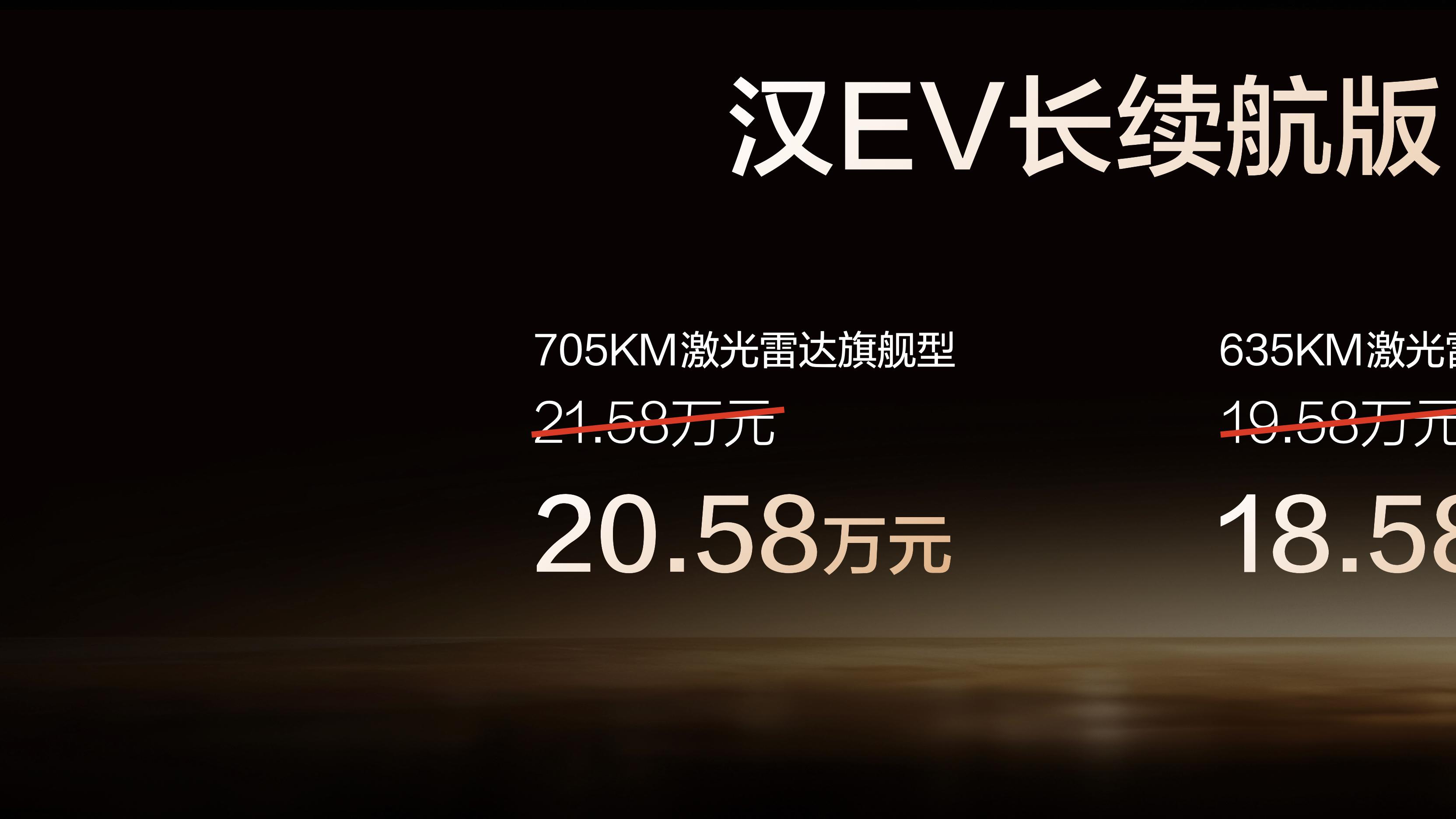 汉长续航版上市  比亚迪加速冲击全年目标