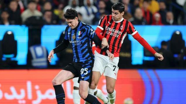 史诗级逆转！米兰0-2到3-2击败国米，超级杯首冠+800万奖金到手！