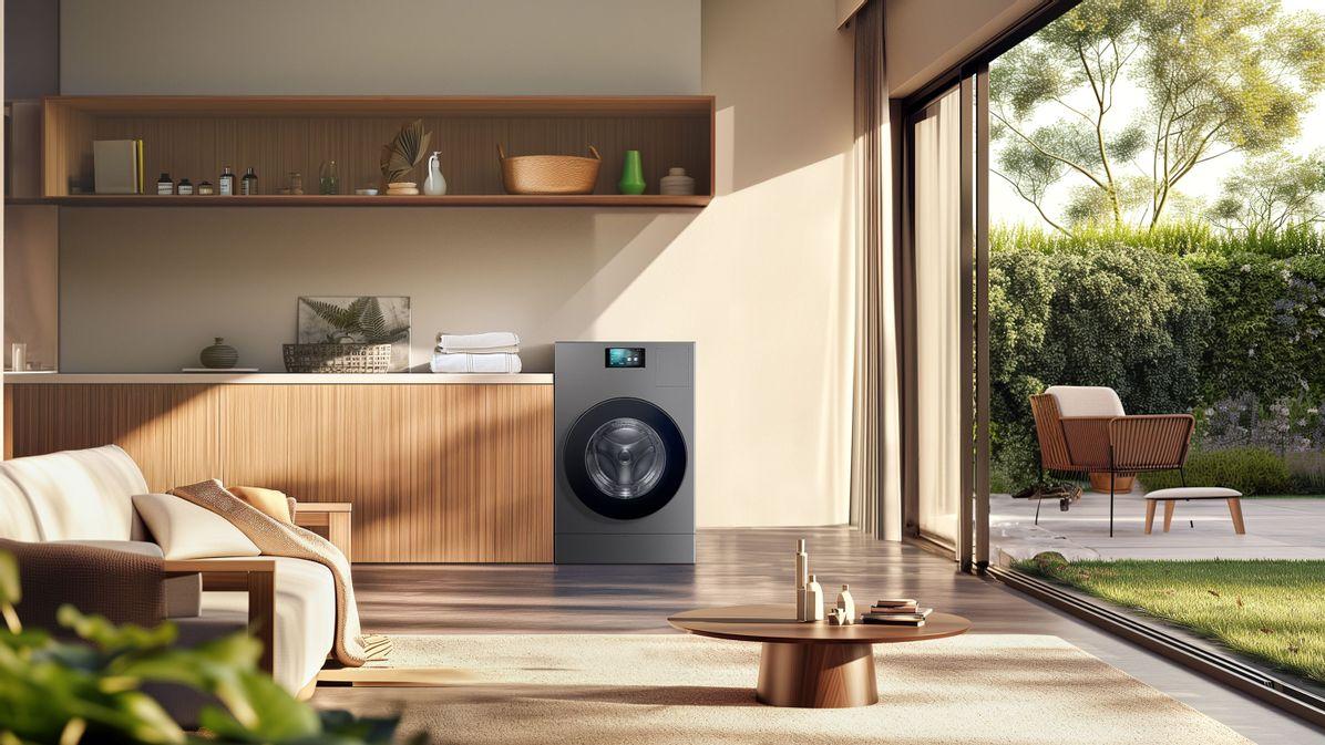 双十一选洗烘机：三星AI神 黑钻热泵洗烘旗舰，重构家务便捷新体验