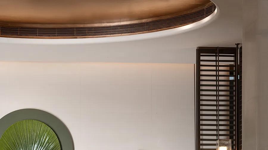 650㎡东方禅意，配色亮了！