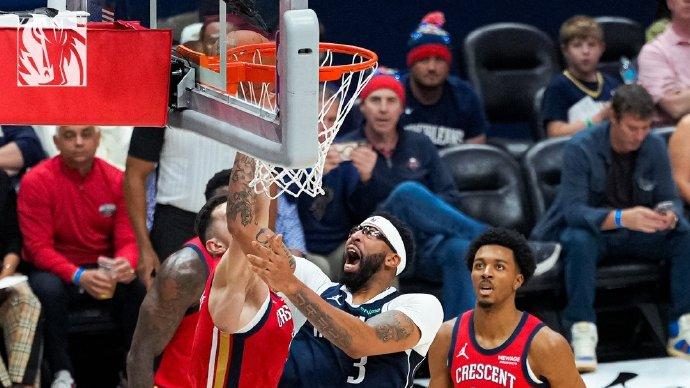 末节净胜14分逆转，豪取5连胜！锡安替补24分9板，浓眉空砍35+17