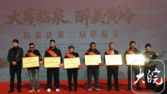 临泉县第三届草莓节甜蜜启幕