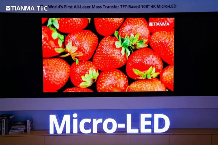 LED直显技术迎来新纪元：TCL华星163英寸COB大屏与天马108英寸Micro LED 4K显示