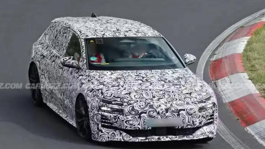 奥迪RS6 e-tron Avant原型车现身纽博格林赛道，市场需求疑云仍存