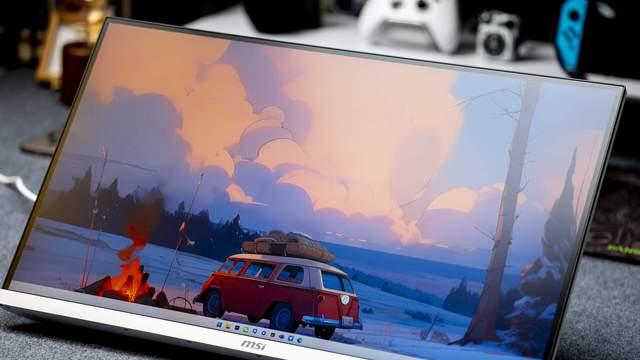 微星MAG 274QRFW X32 白刃，2k+320Hz，千元电竞显示器很全能