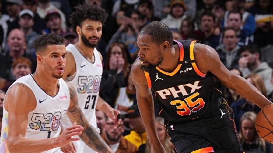 NBA漏判改写历史！约基奇30+20+20，杜兰特无奈