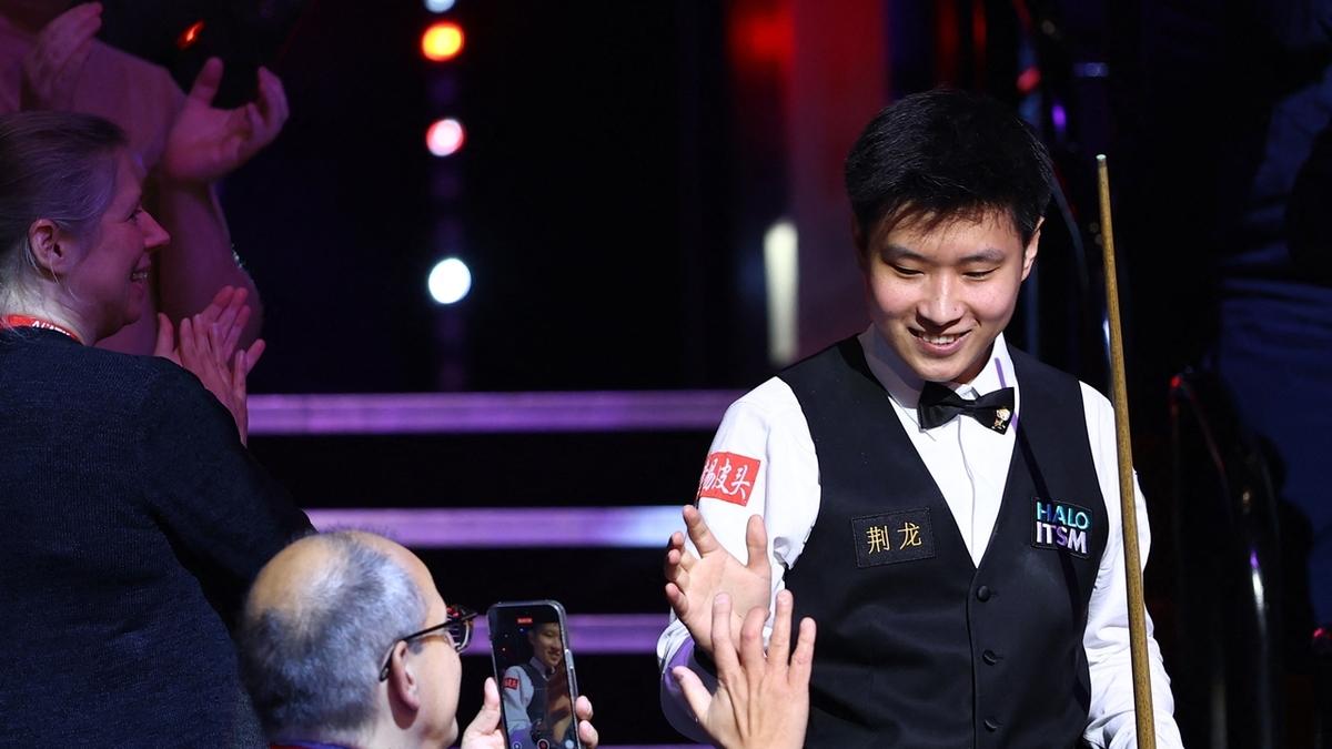 三连鞭+四连鞭！赵心童世锦赛决赛首阶段7-1大比分领先威廉姆斯