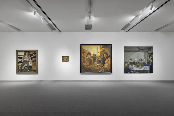 刘小东大型回顾展“河东，河西”在泰康美术馆开幕