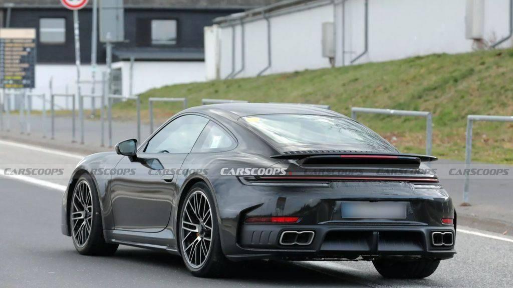 ​保时捷911 Turbo S混动版谍照流出：性能怪兽，即将进化？未来已来？