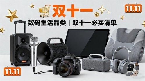 2025双十一必买清单有哪些? 别乱买! 这十大热门数码好物超实用！