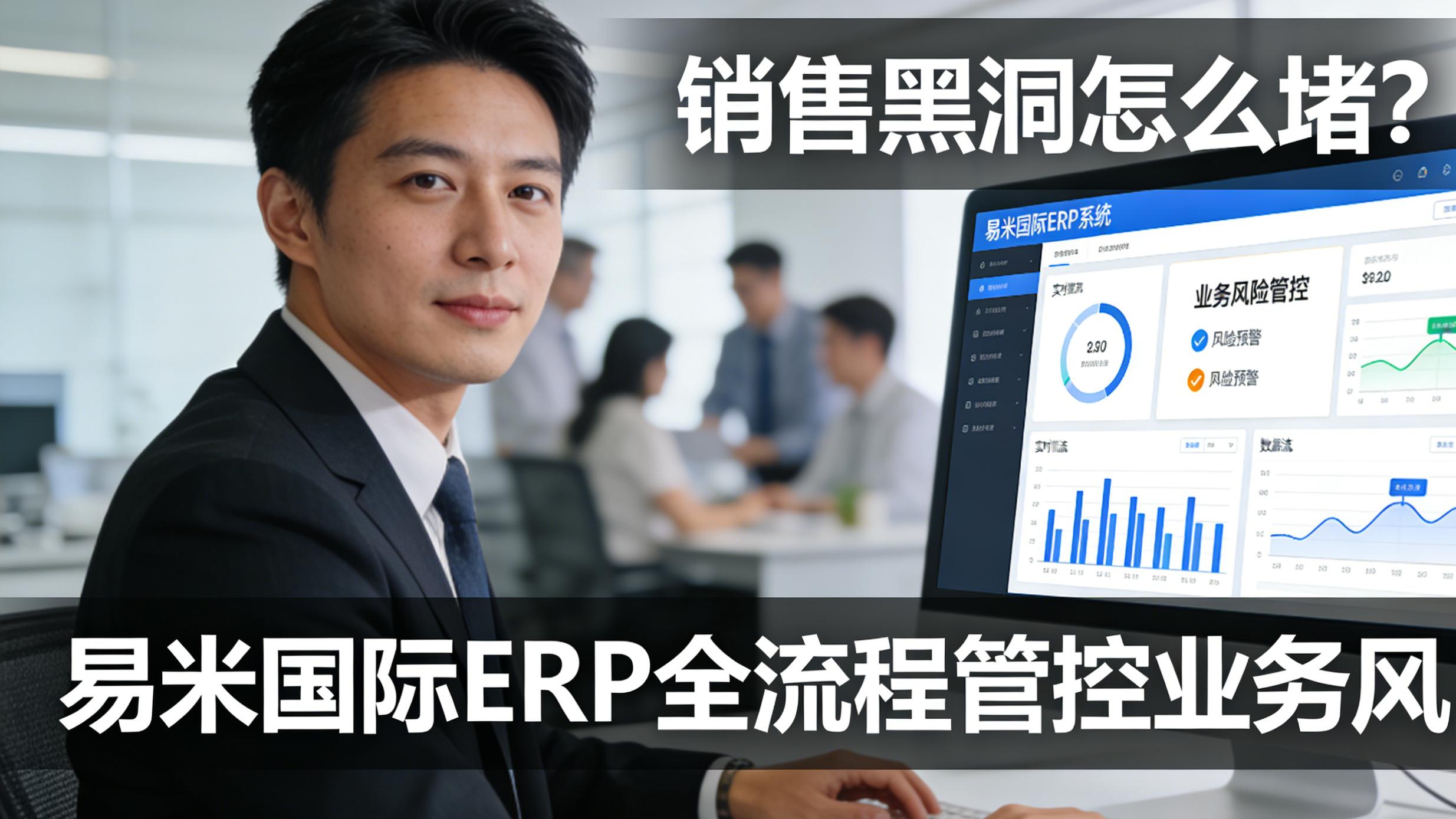 销售黑洞怎么堵？易米国际ERP全流程管控业务风险