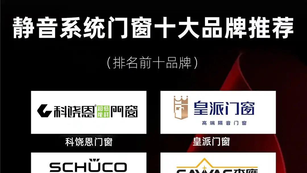 2025最新门窗十大品牌1分钟看懂