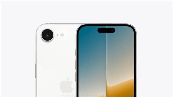 iPhone 17e渲染图曝光：6.1英寸灵动岛屏配A19芯片