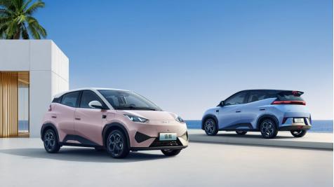 双拼心动配色来袭！比亚迪海鸥新增两款车身配色