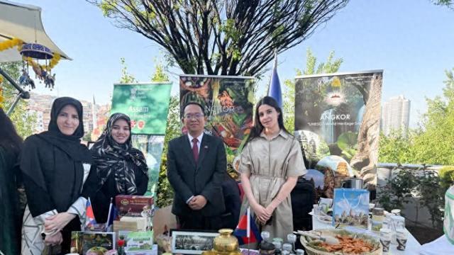 柬埔寨特色产品亮相土耳其安卡拉国际茶文化活动