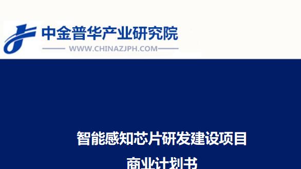 智能感知芯片研发建设项目商业计划书