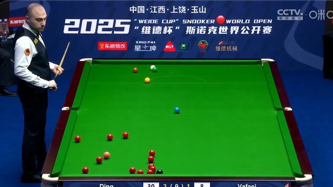 两杆单杆100+ 丁俊晖5-3瓦菲晋级玉山公开赛第四轮 将对阵墨菲