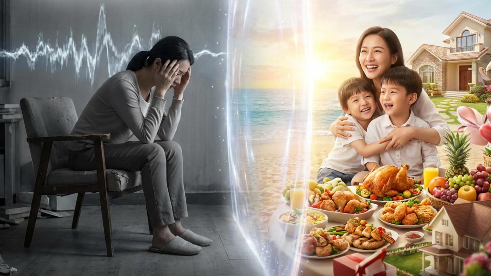 如果你的身边都是负面的人事物，那一定是因为这个版本的你，只能匹配这种频率的人事物