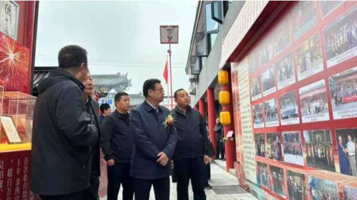 赵公明财神祖庙对台交流十周年成果展暨纪念台湾光复 80 周年图文展隆重开幕