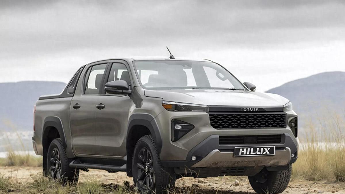 新款丰田Hilux海拉克斯曝光，全新设计风格，搭载2.8T柴油动力