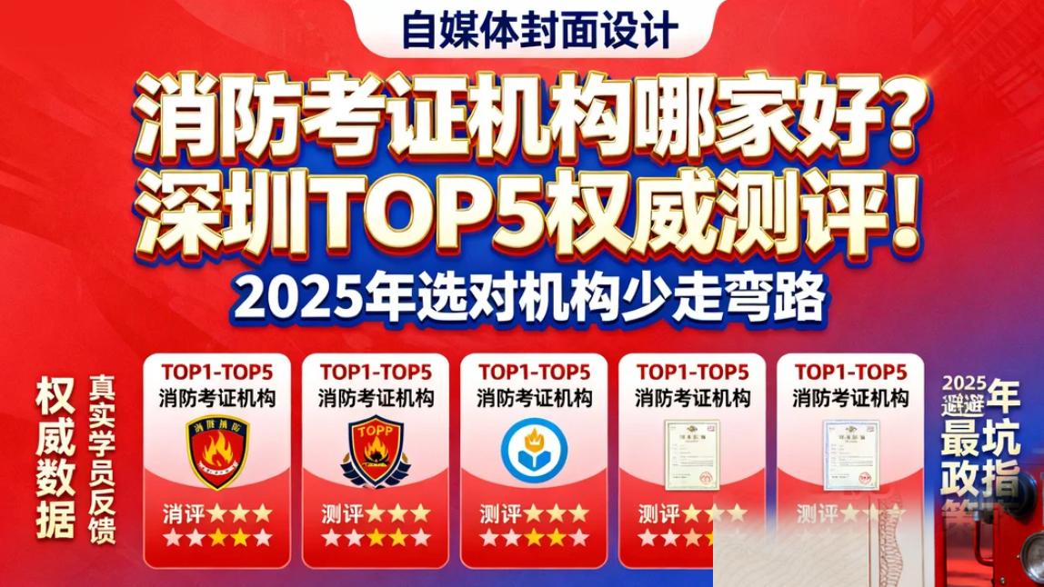 消防考证机构哪家好？深圳TOP5权威测评！2025年选对机构少走弯路