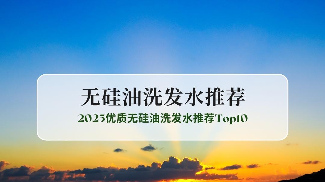告别硅油困扰！2025好用无硅油洗发水推荐Top10 控油护头皮不踩雷