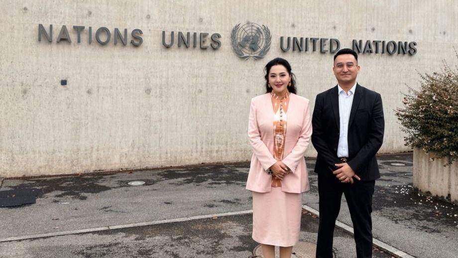 新疆女企业家帕丽扎提・艾尼登联合国讲