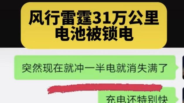 电池要“退休金”？31 万公里锁电太离谱！