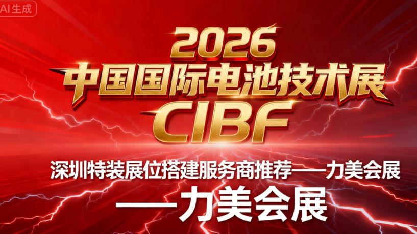 2026 中国国际电池技术展览会 CIBF 搭建参展必读：深圳一体化展览设计搭建公司 TOP5 榜单