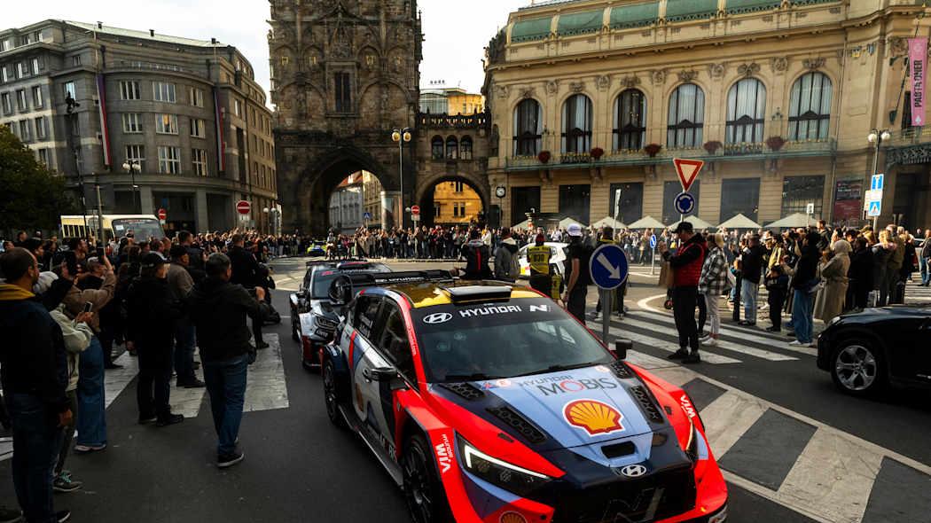 WRC在布拉格受到主席欢迎