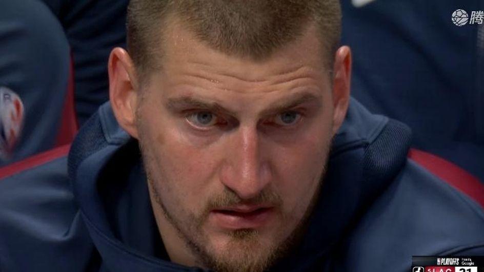 掘金憾负！悲壮约基奇三双！掘金惜败3分 威少愤然离场