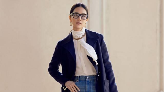这个季节，“西装+牛仔裤”火了，轻松穿出简约率性的时髦腔调