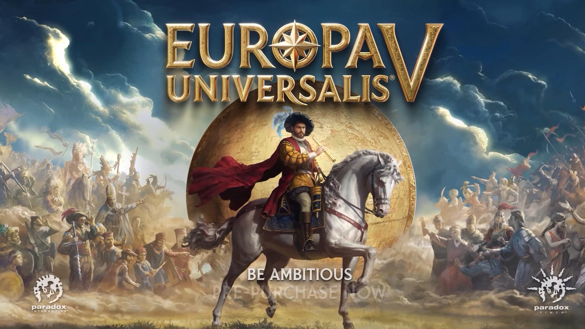 《欧陆风云5》正式发售，邀你书写传奇，铸就传奇霸业