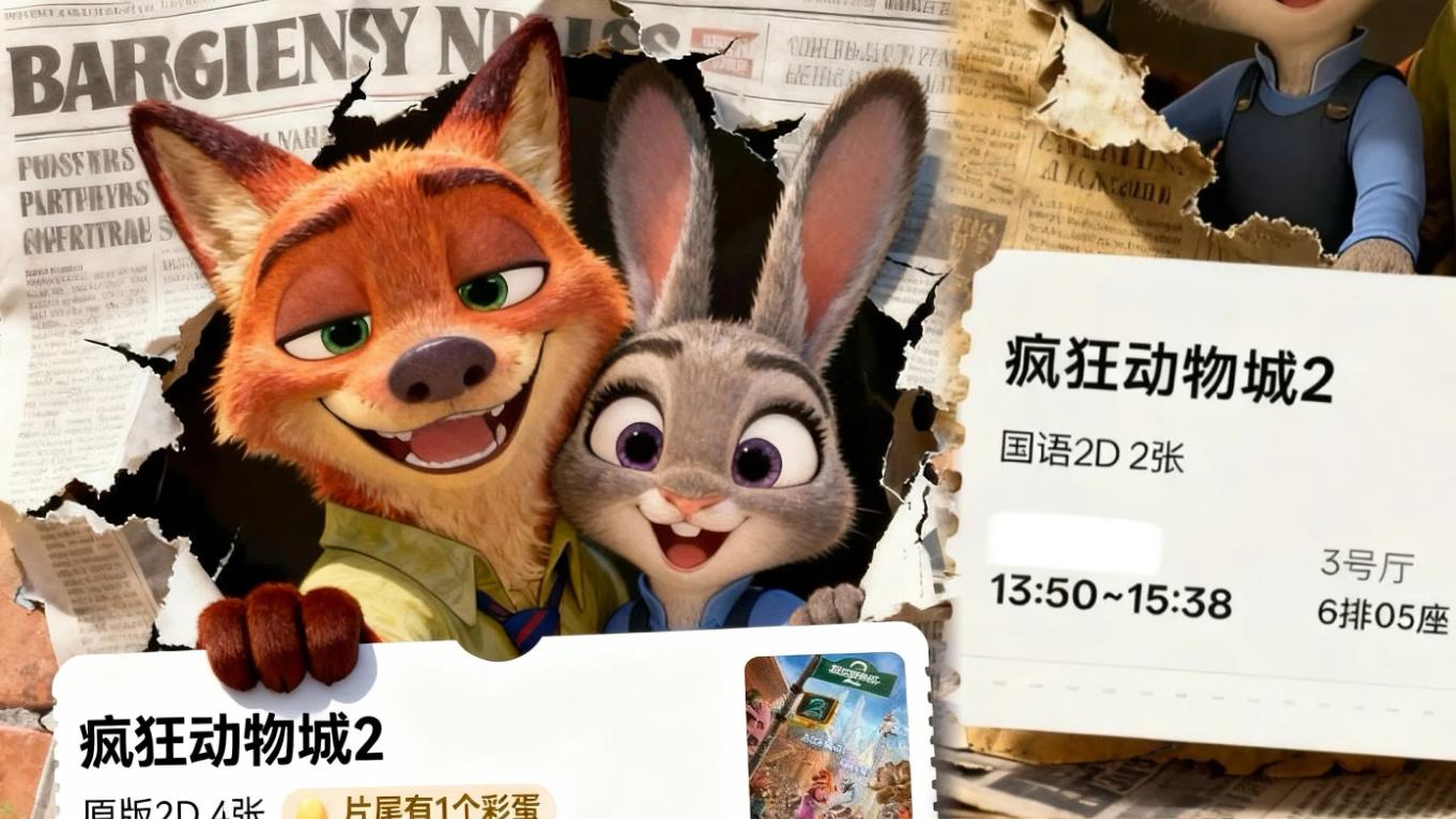 《疯狂动物城2》上映，我们为什么需要狐兔的"不完美"童话？