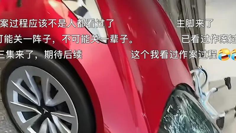 特斯拉车被保安怒砸后续：知情人曝原因，当事人发声，评论区炸锅