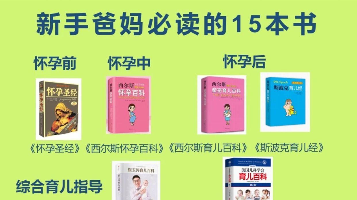 新手爸妈看过来：从怀孕到育儿的必读书