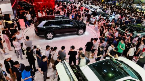 中国车展的热度越来越高了