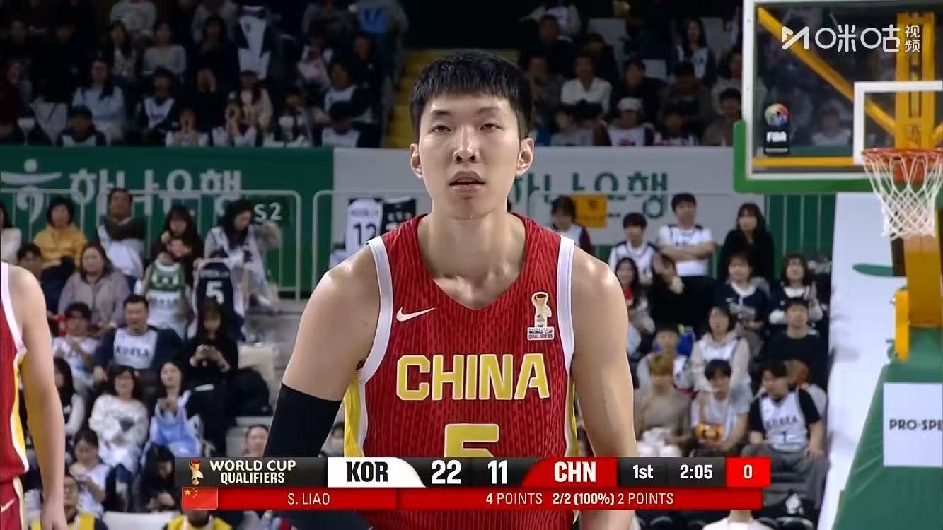 周琦17+15 程帅澎19分 全队16次失误 中国男篮再负韩国 遭遇两连败