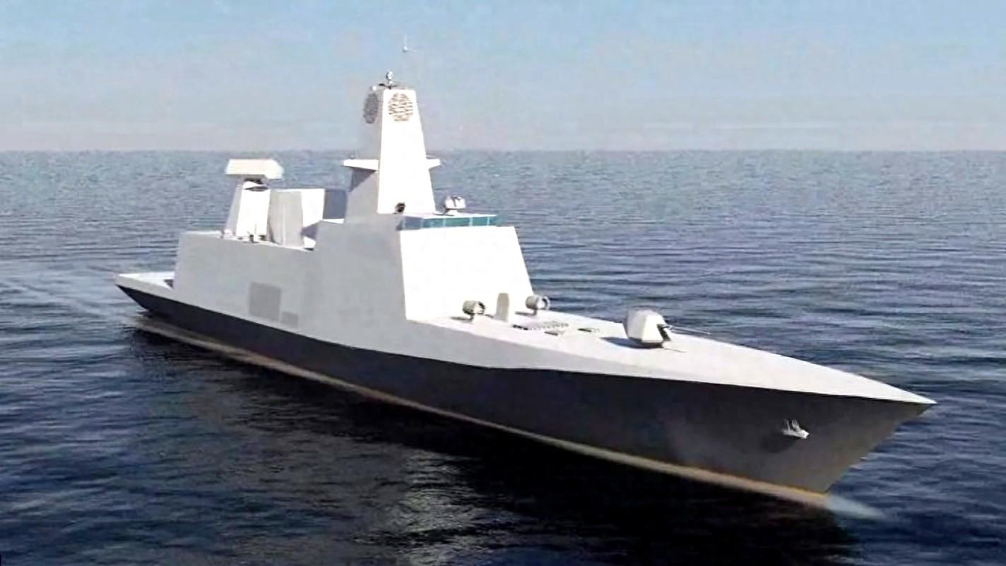 印度PPT大驱叫板中国055？144垂发吹全球顶尖，连模型都没造出来