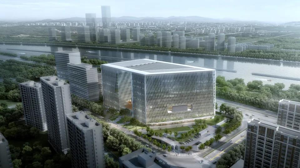 拿地15年！厦航广场结构封顶，“门”形显现